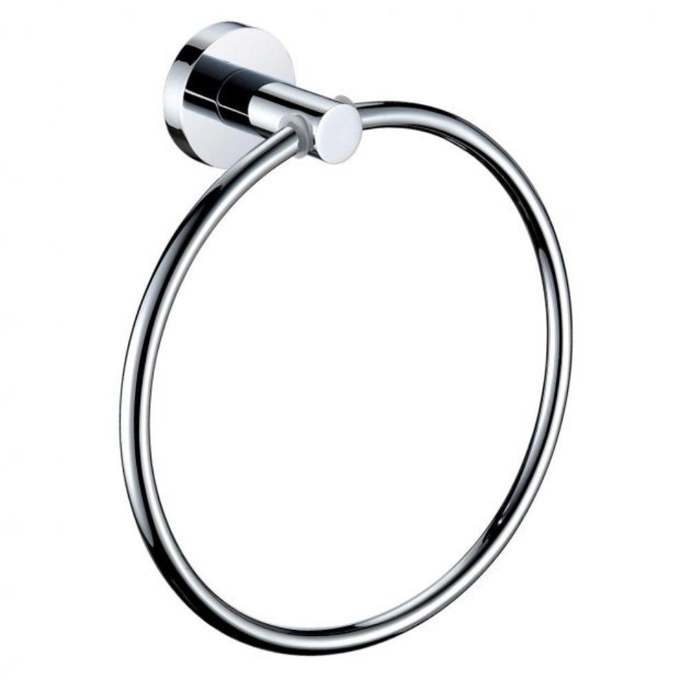 Cut out image of the Bristan Round Chrome Towel Ring